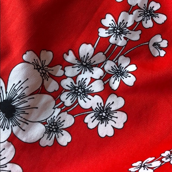 Vintage 70s floral two piece outfit bell bottom - Picture 4 of 4